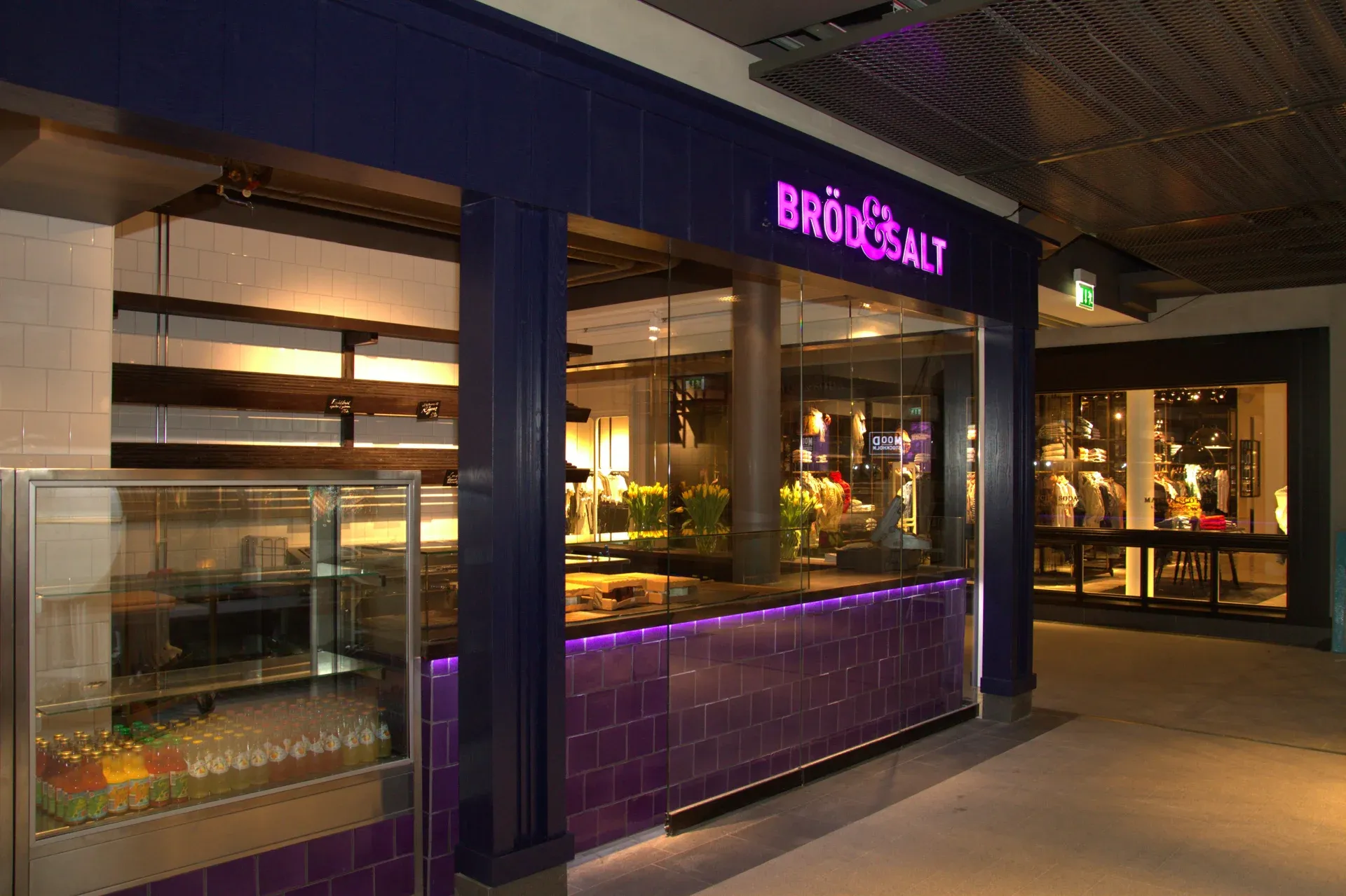 Bänkskiva i en Butik